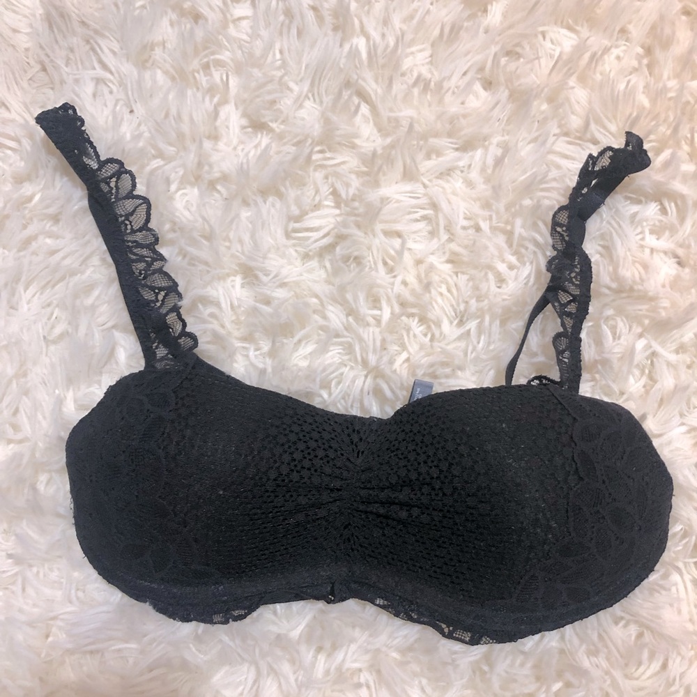 Aerie Lace Bralette Black